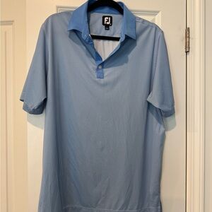 Men’s FootJoy Naples Lake Country Club Crest  Blue Polo Medium
